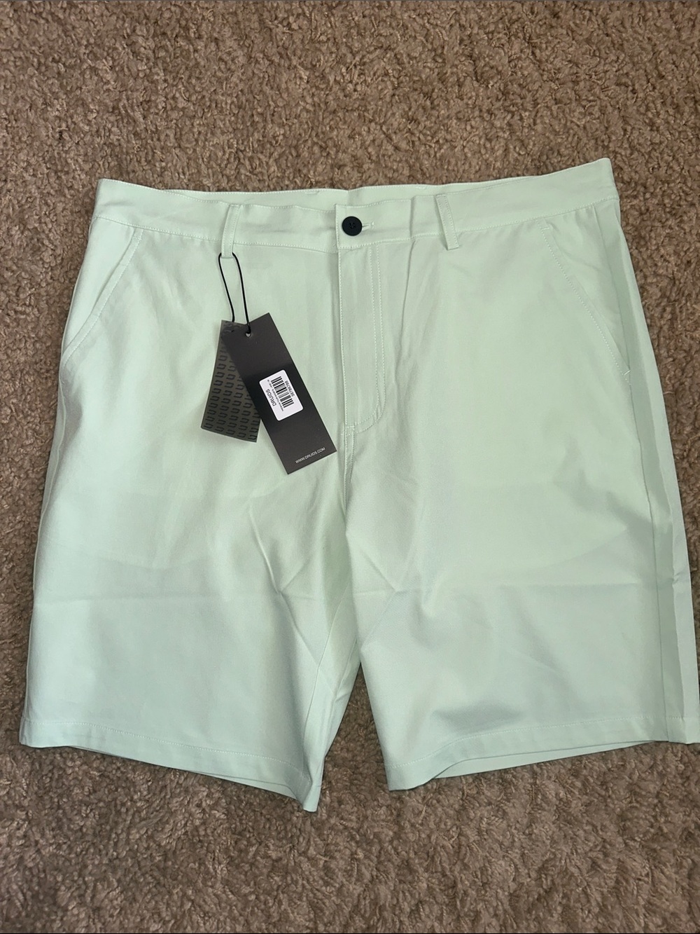 NWT Druids Jade Golf Premium Tour Shorts (38)